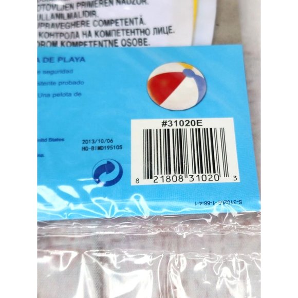 Bestway Beach Ball Pelota 2013 Multicolored Beach Ball Pool Ball - Picture 6 of 8